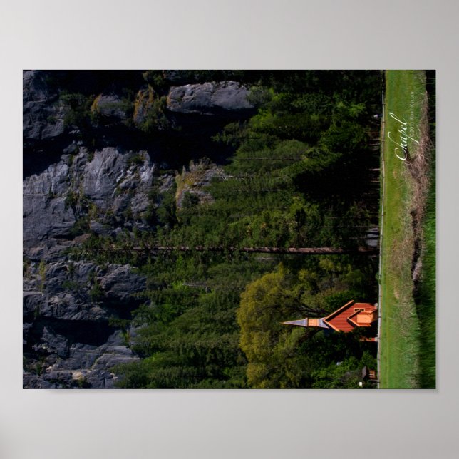 Affiches Chapelle à Yosemite (Devant)
