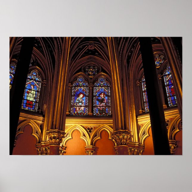 Affiches Chapelle basse de La Sainte-Chapelle, Paris, 2 (Devant)
