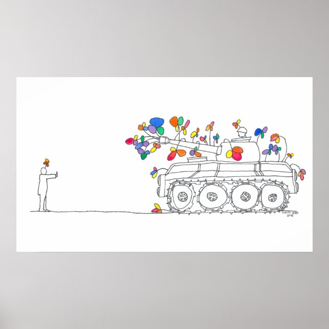 Affiches Char de paix (Devant)
