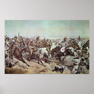 Affiches Charge de 21ème Lancers à Omdurman 2