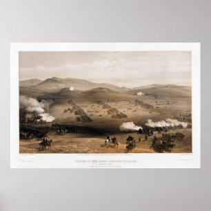 Affiches Charge de la brigade de cavalerie légère par Simps