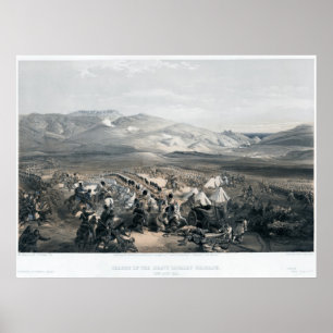Affiches Charge de la Brigade de cavalerie lourde