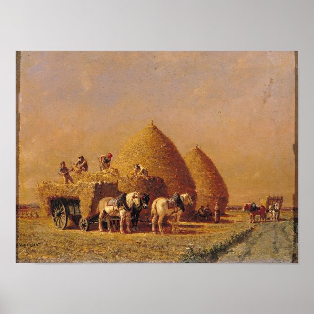 Affiches Chargement du panier (Devant)