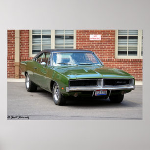 Affiches Chargeur de 1969 Dodge