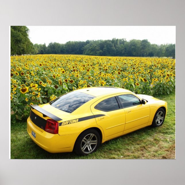 Affiches Chargeur Dodge 2006 Banane Top R/T (Devant)