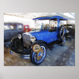 Affiches Chariot exprès de 1924 Dodge