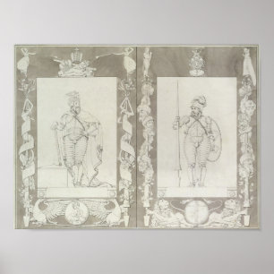 Affiches Charlemagne et Heymon, 1804-5