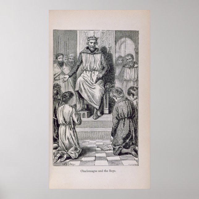Affiches Charlemagne et les garçons (Devant)