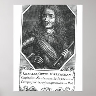 Affiches Charles de Montesquiou Comte d'Artagnan