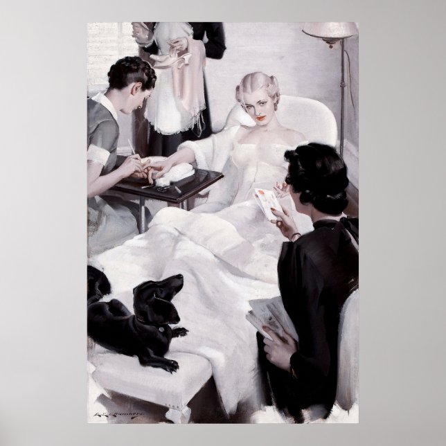 Affiches Charles Edward Chambers : Manucure (Devant)