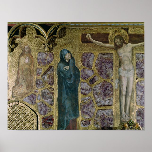 Affiches Charles IV à la prière, Vierge et Christ de (Devant)