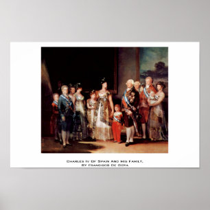 Affiches Charles Iv Of Spain And His Family