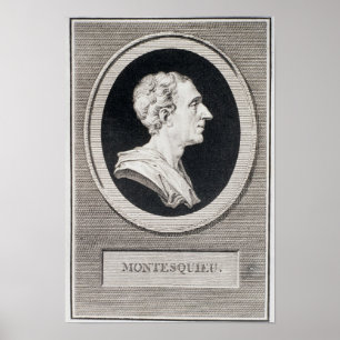 Affiches Charles Louis de Secondat, Baron de Montesquieu