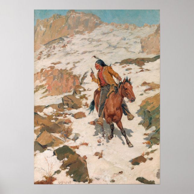 Affiches Charles Schreyvogel À Chaud (Devant)