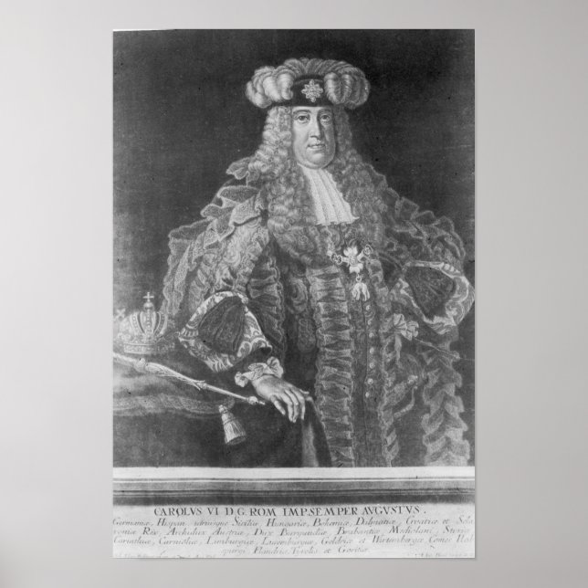 Affiches Charles VI, Saint Empereur Romain (Devant)