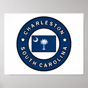 Affiches Charleston Caroline du Sud