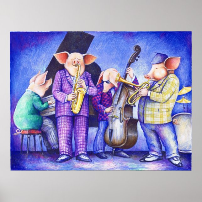 Affiches Charlie Porker et ses All Sties (Devant)