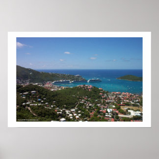 Affiches Charlotte Amalie Harbour