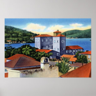 Affiches Charlotte Amalie Virgin Islands Rum Factory