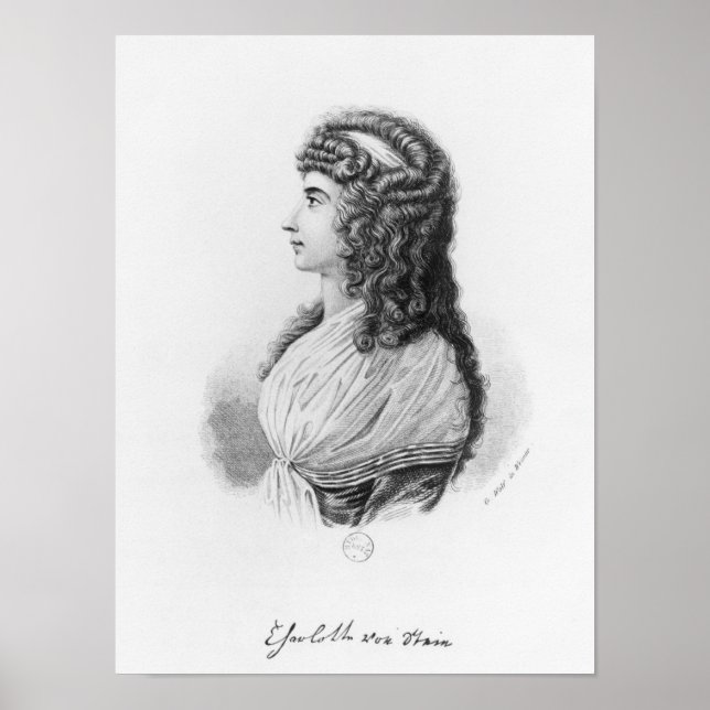Affiches Charlotte von Stein, born von Schardt, late (Devant)