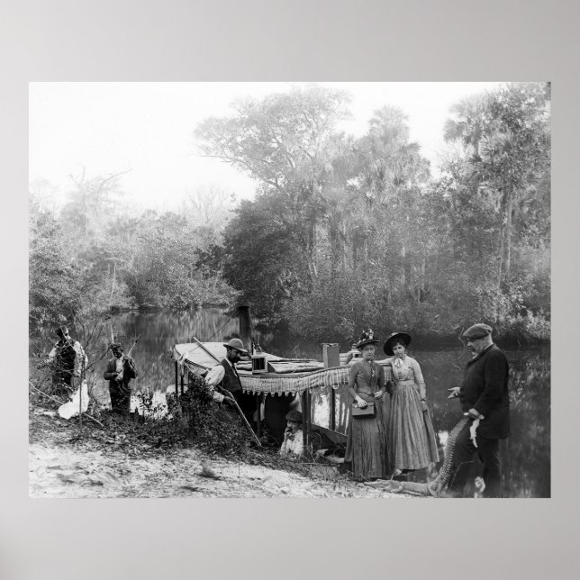 Affiches Chasse à la mode : 1880 (Devant)
