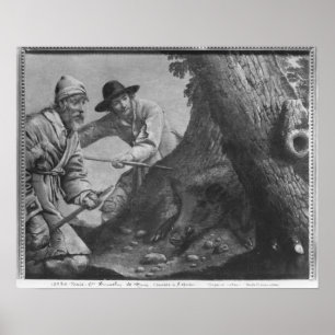 Affiches Chasse au sanglier