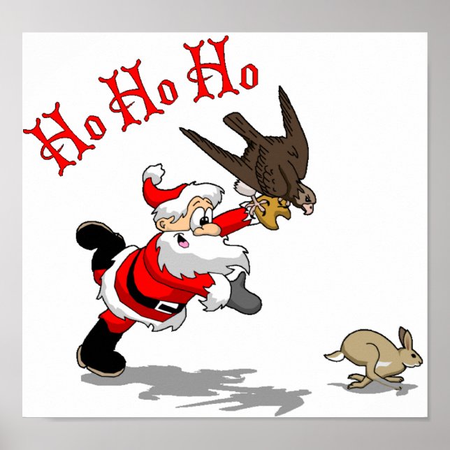 Affiches Chasse Père Noël (Devant)