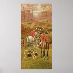 Affiches Chasse Scene, 1906