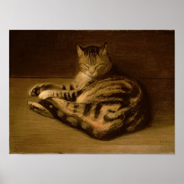 Affiches Chat baissier, 1898 (Devant)