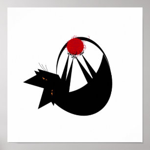 Affiches Chat de fil