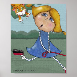 Affiches Chat effrayant