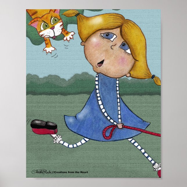 Affiches Chat effrayant (Devant)