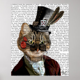 Affiches Chat félin de Phileas Steampunk et casquette