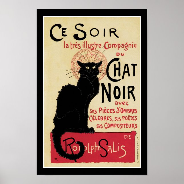 Affiches Chat Noir~Black Cat (Devant)