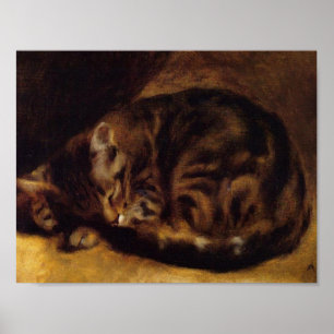 Affiches Chat par Renoir