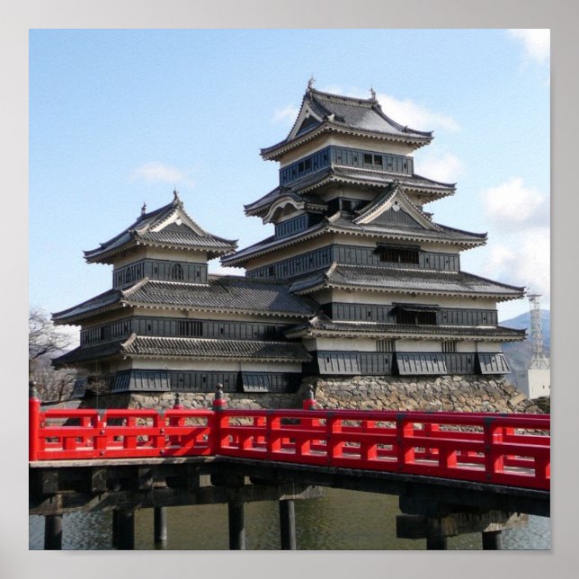 Affiches Château au Japon (Devant)