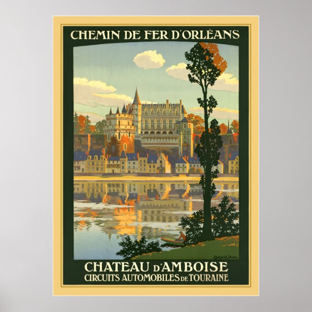 Affiches Chateau d'Amboise (Devant)