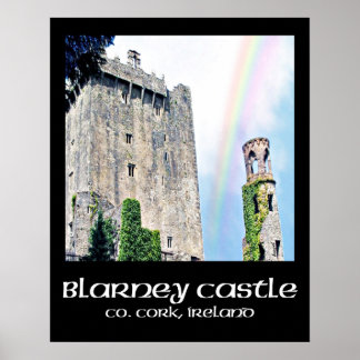 Affiches Château de Blarney, Irlande. Irlandais, Poster, Ca