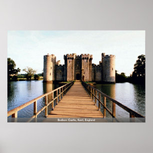 Affiches Château de Bodiam, Kent, Angleterre