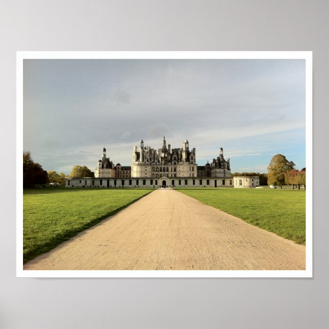 Affiches Château de Chambord, France (Devant)