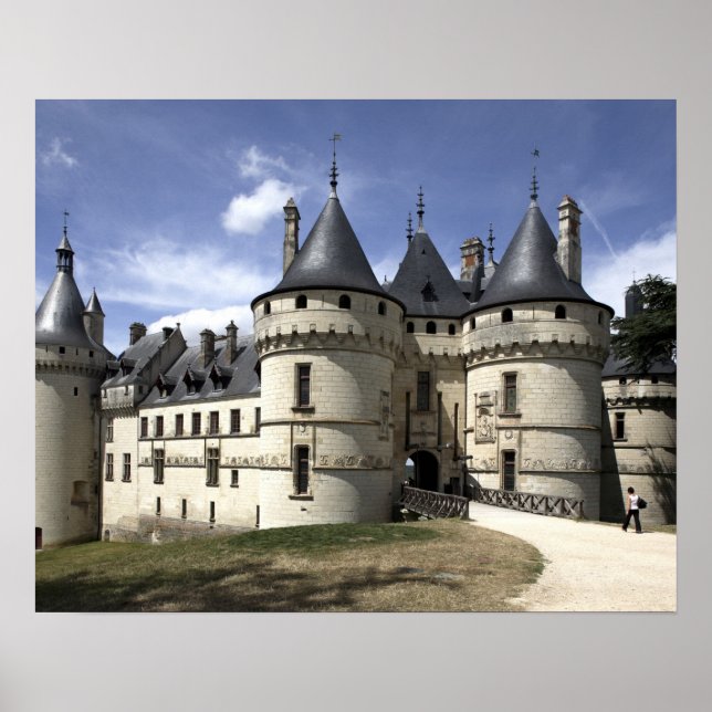 Affiches Chateau de Chaumont-Sur-Loire. (Devant)