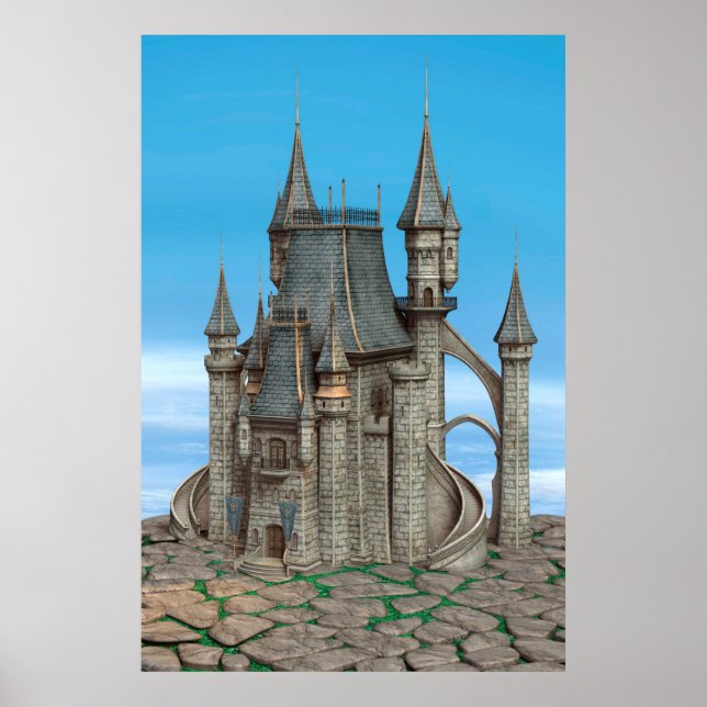 Affiches Château de Conte de Fées (Devant)
