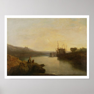 Affiches Château de Harlech, de ferry de Twgwyn, Evenin de