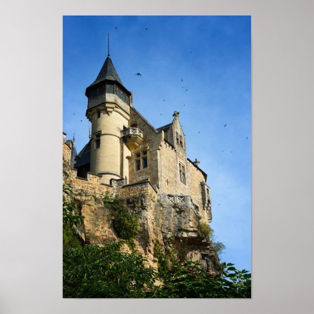 Affiches Château de Montfort, Dordogne, France (Devant)