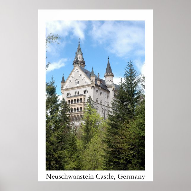 Affiches Château de Neuschwanstein (Devant)