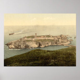 Affiches Château de Peel, St Patrick's Isle, Île de Man