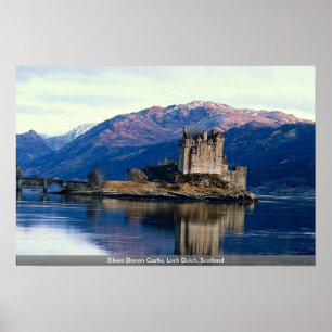 Affiches Château d'Eileen Donan, loch Duich, Ecosse