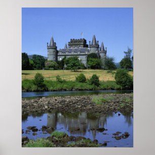 Affiches Château d'Inverary, Strathclyde, Écosse