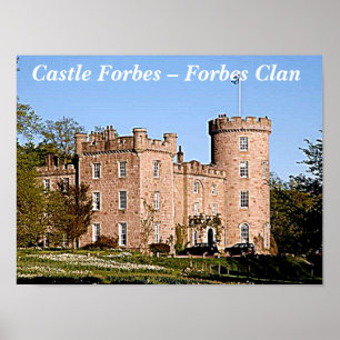 Affiches Château Forbes - Forbes Clan