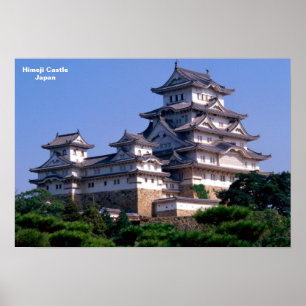 Affiches Château Himeji Japon